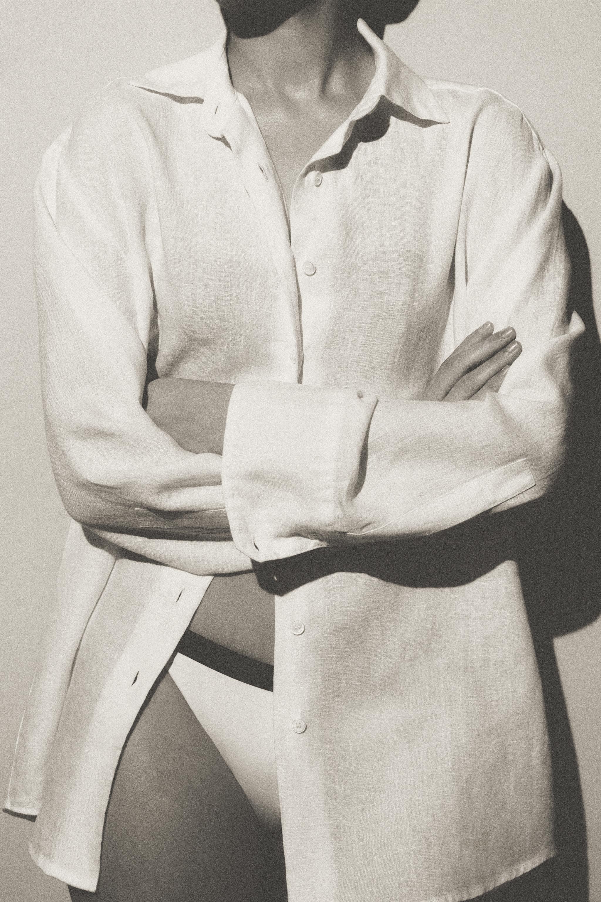 LONG SLEEVE LINEN SHIRT